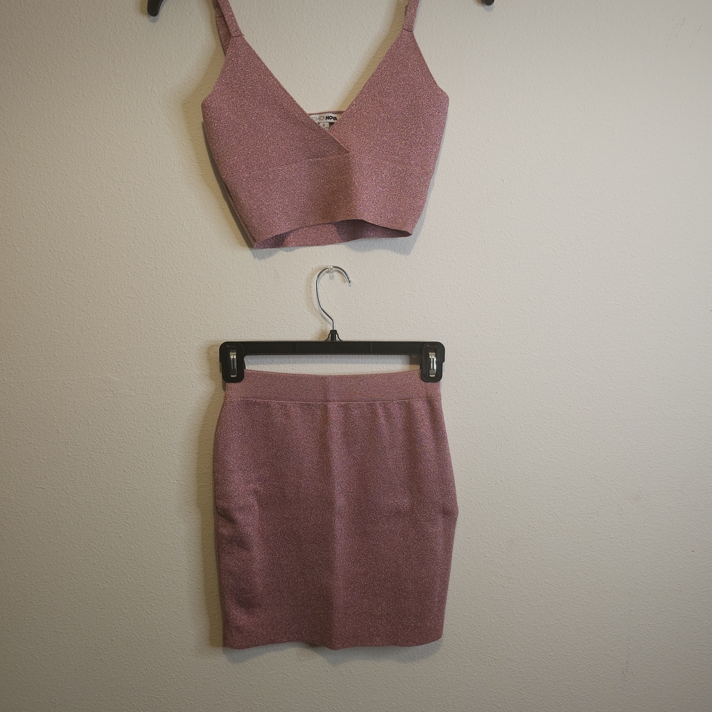 Fashion Nova Mauve Skirt Set